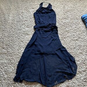 Jessica Simpson navy blue dress